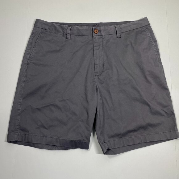 Tommy Bahama Cotton Chino Shorts - Stone Gray - 42 - MSRP $98 - Picture 1 of 8
